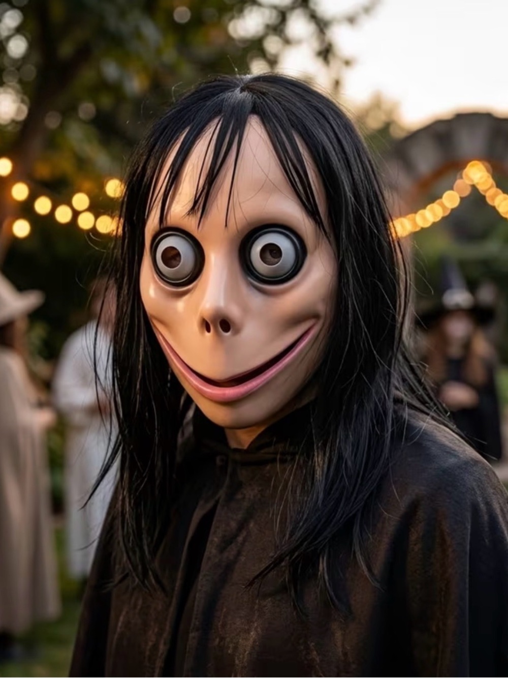 Creepy Momo Mask - Picture 1 of 4